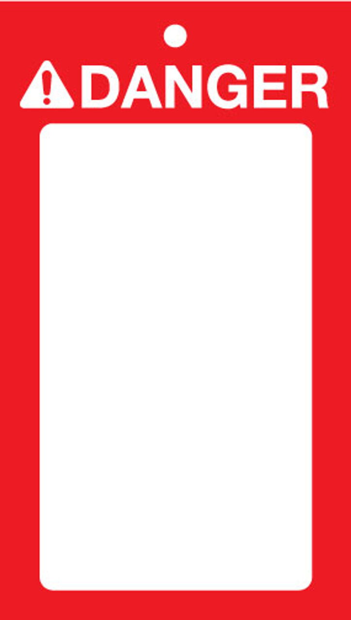 LabelTac® Danger Tag Safety Red Printable Tag Roll Creative