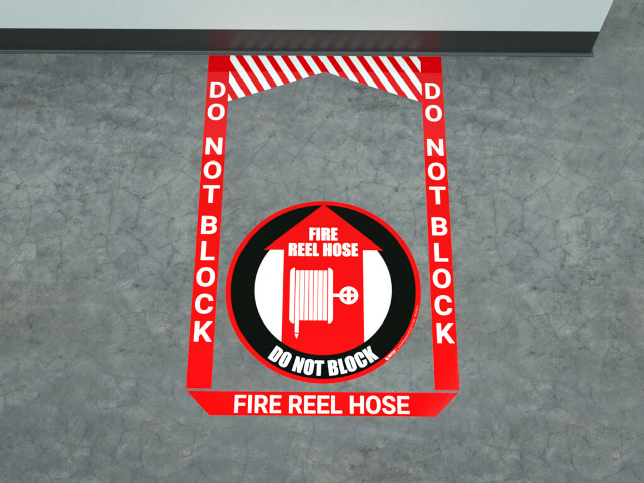 Fire Reel Hose - Pre Made Floor Sign Bundle