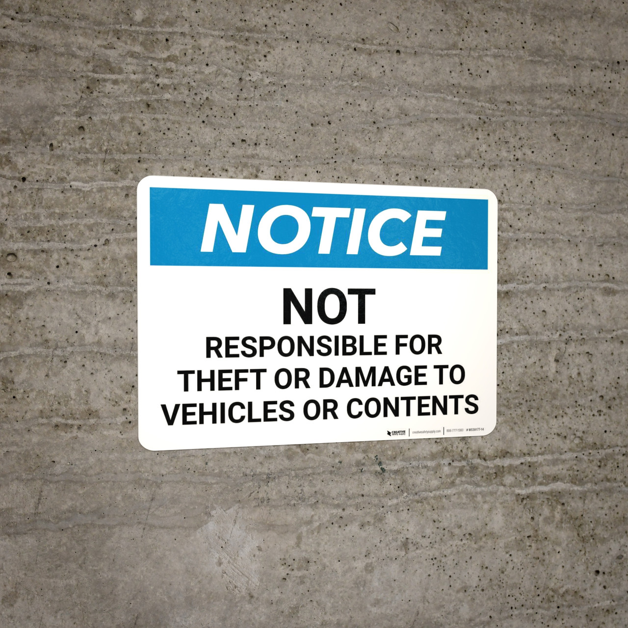 SmartSign Letrero De Metal Con Texto En Inglés «Notice - No Overload, Remove Promptly, Dispose