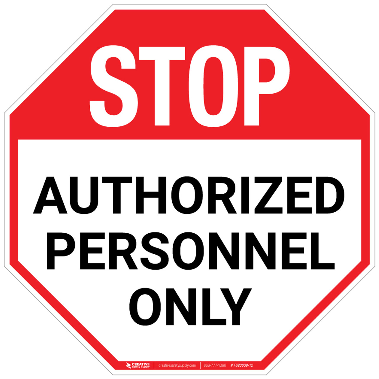 Authorized Personnel Only Printable 8 5 X 11 Signs