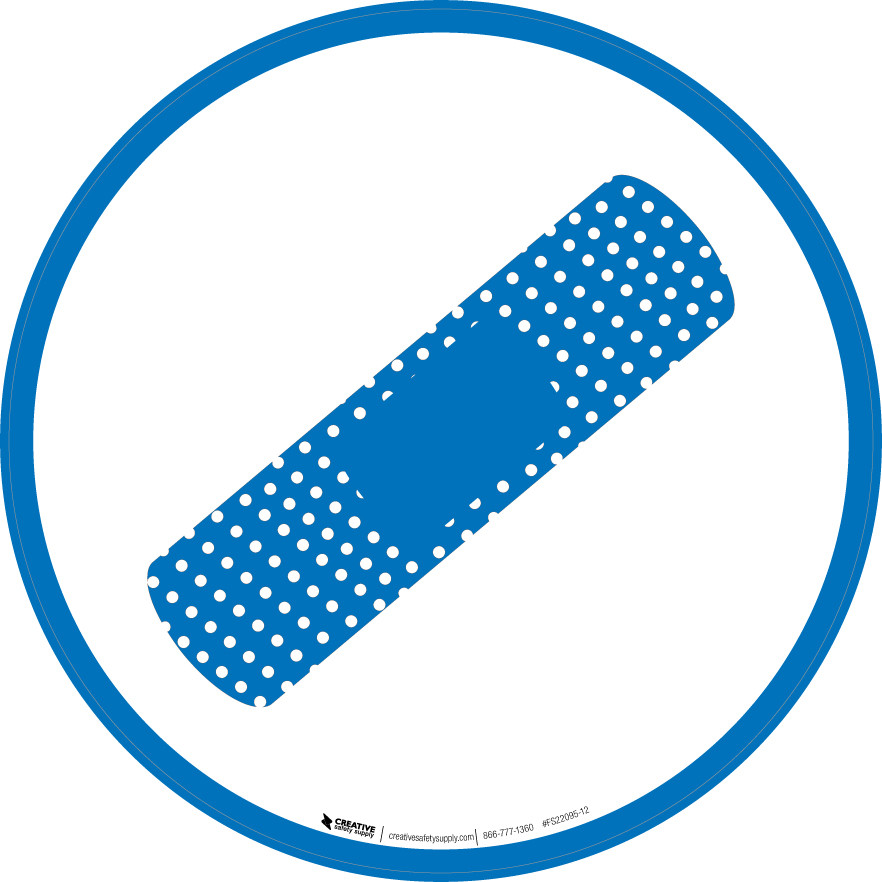 Plaster White - Floor Sign