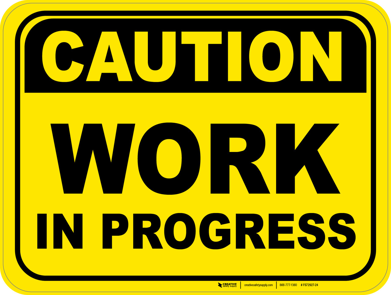 OSHA Warning Utility Pole Wrap: Line Work In Progress - Do Not