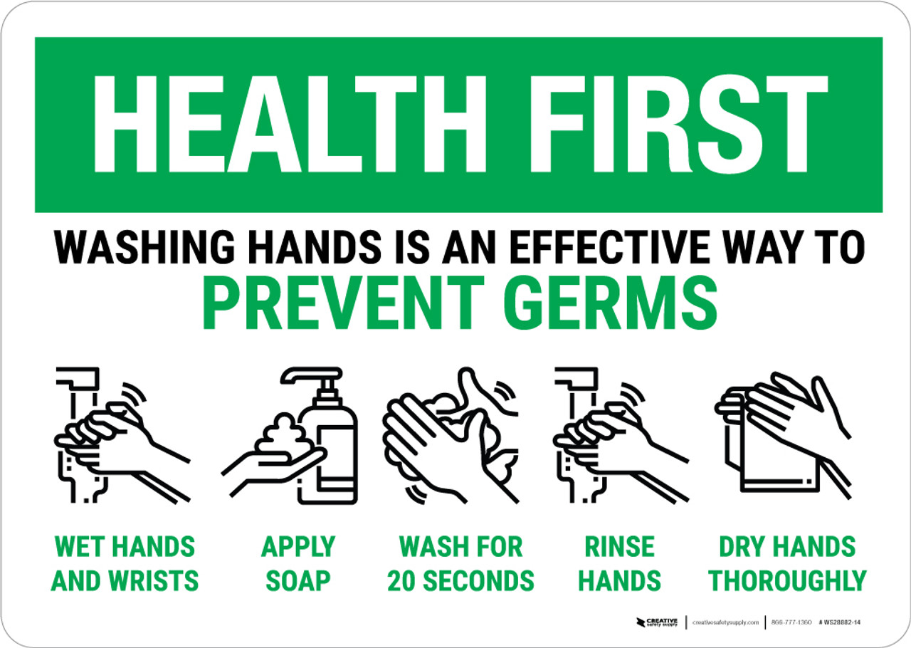 germs on hands