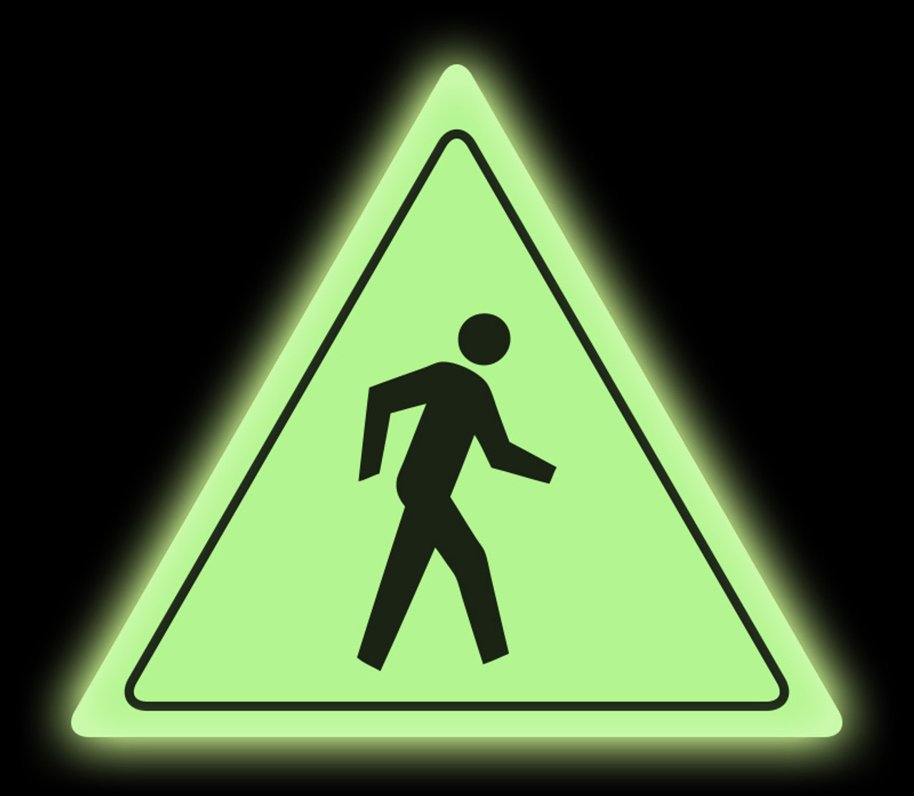 yield to pedestrian signs