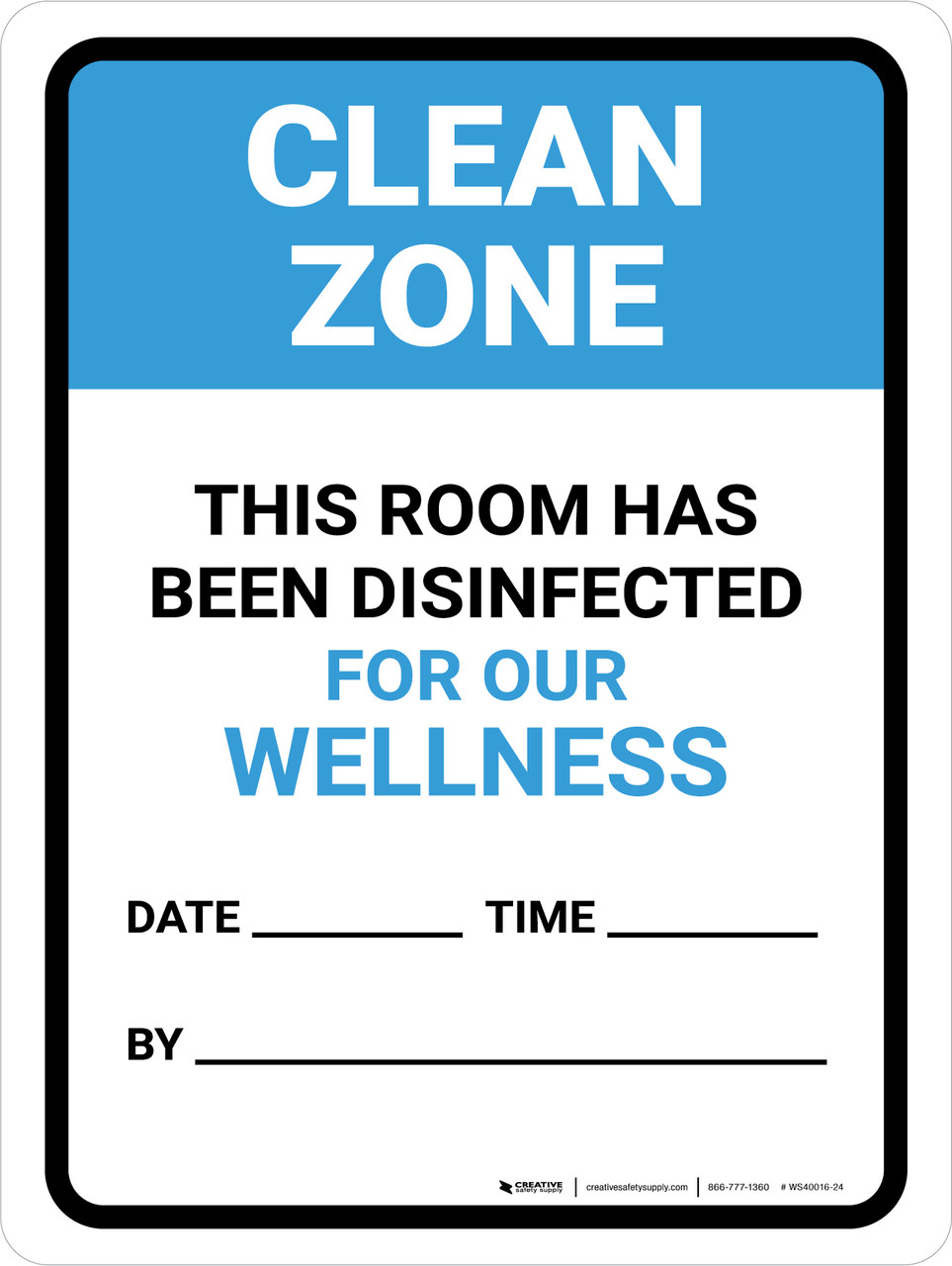 Clean Room Sign