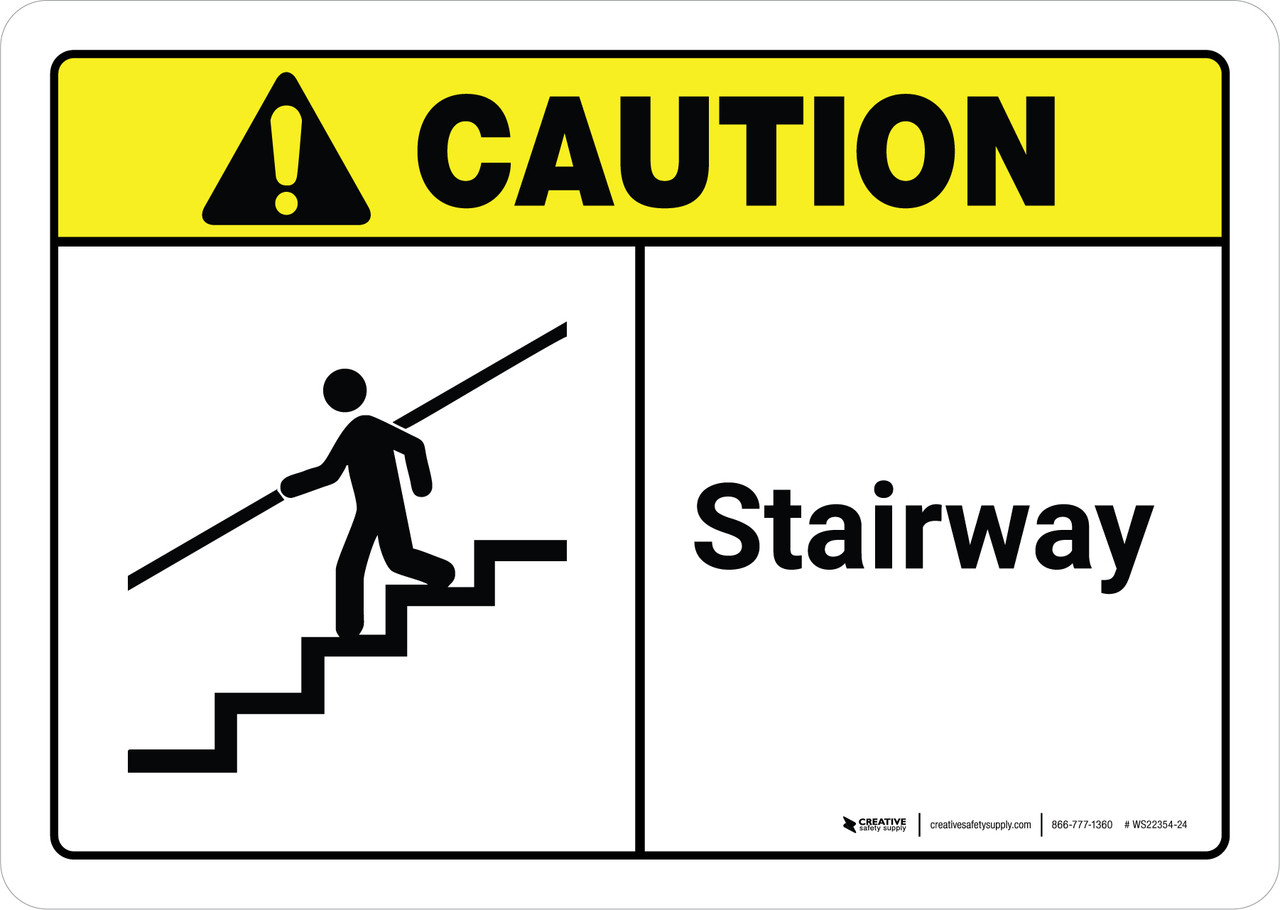 stairway sign