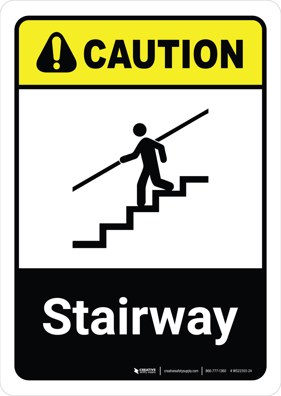 stairway sign