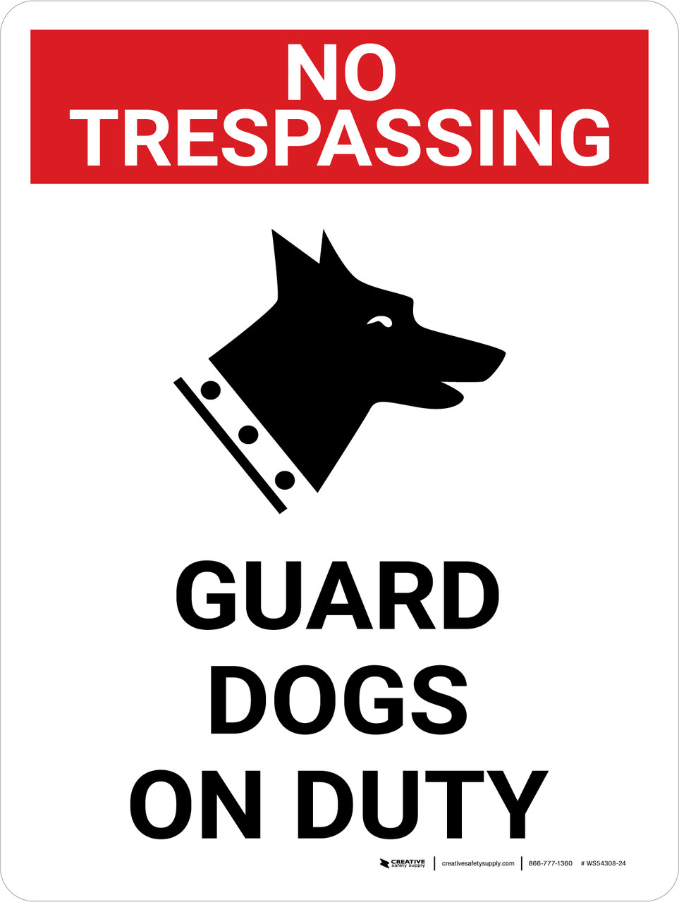 Guard Dog On Duty