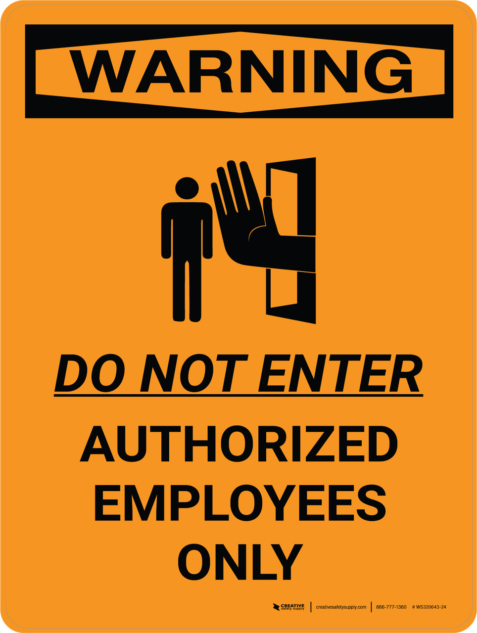 employees only sign pdf