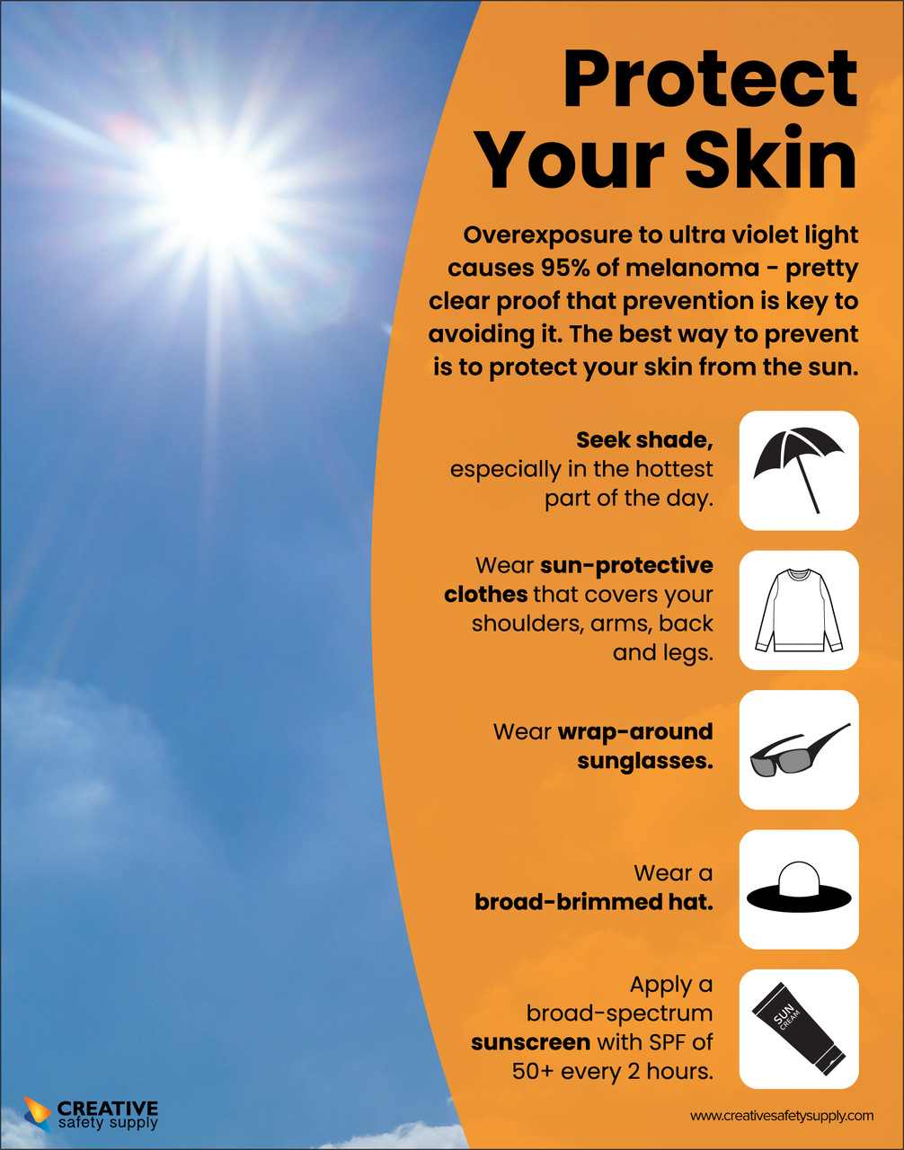 Protect Your Skin From the Sun - Poster
