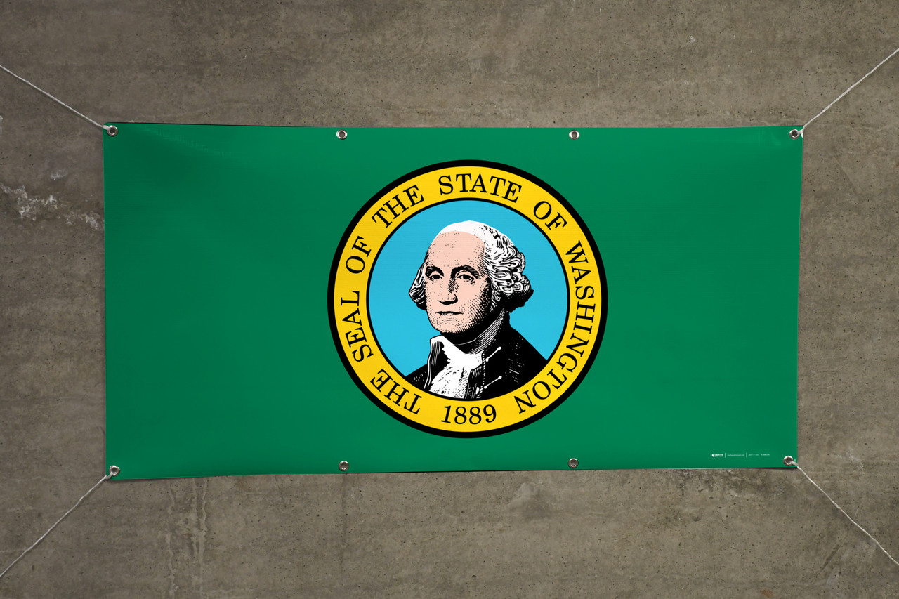 Washington State Flag Banner