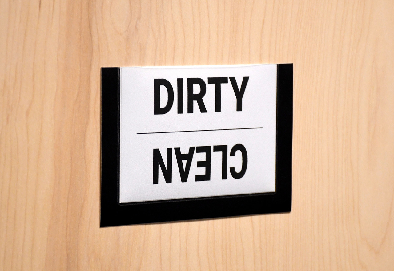 Door Label Holders Pack of 10