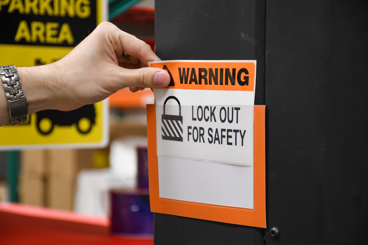 Tool Box Label Holder Pack of 10