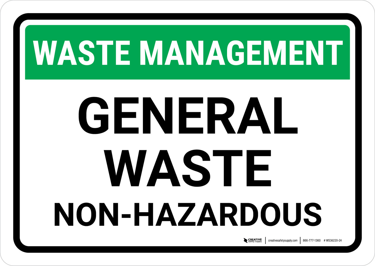 non hazardous waste removal