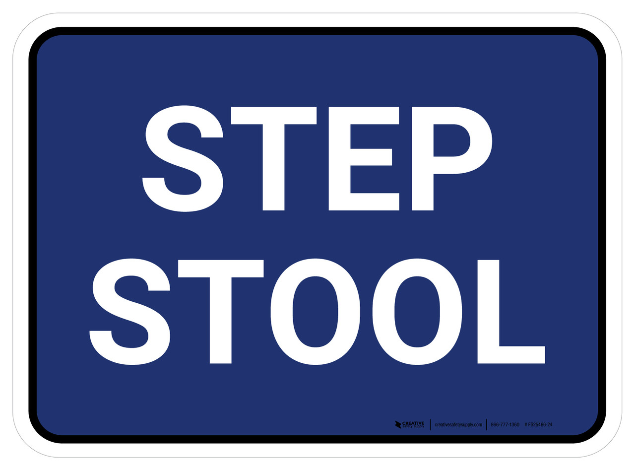 low profile step stool