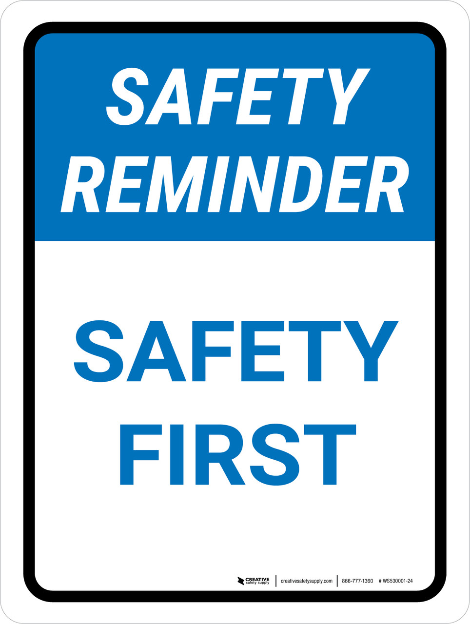 Help save lives with seatbelt reminders that promote safety. - Reflective  aluminum signs are durable outside and reflect a vehicle's headlights to  get