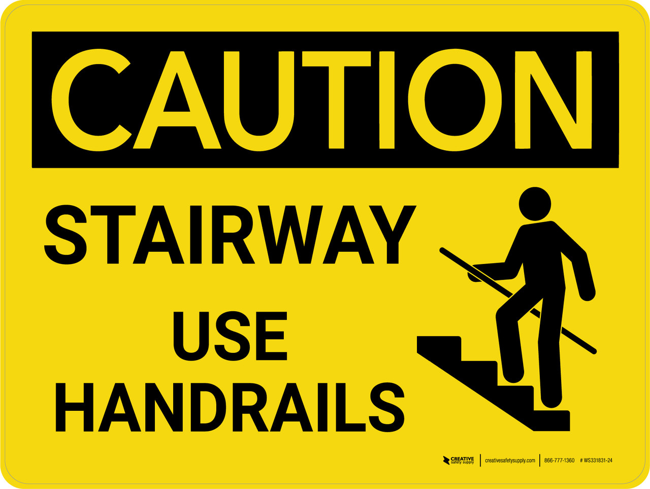 stairway sign