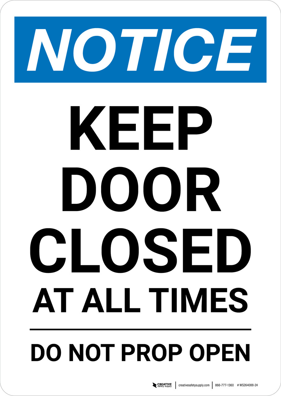Closed Door Sign closed-door-sign