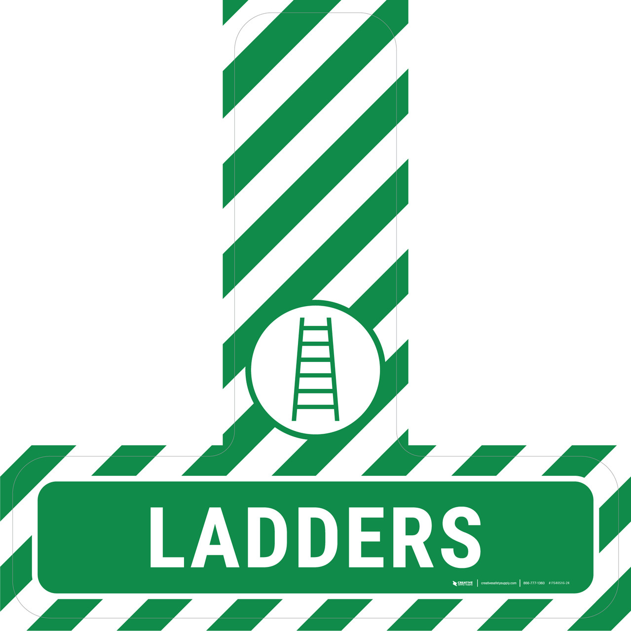 Ladders - Floor Sign T's