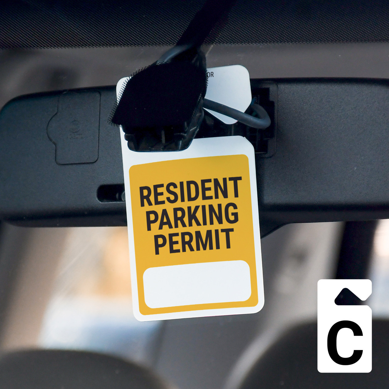 Resident Parking Permit Writeon Car Permit Parking Tag