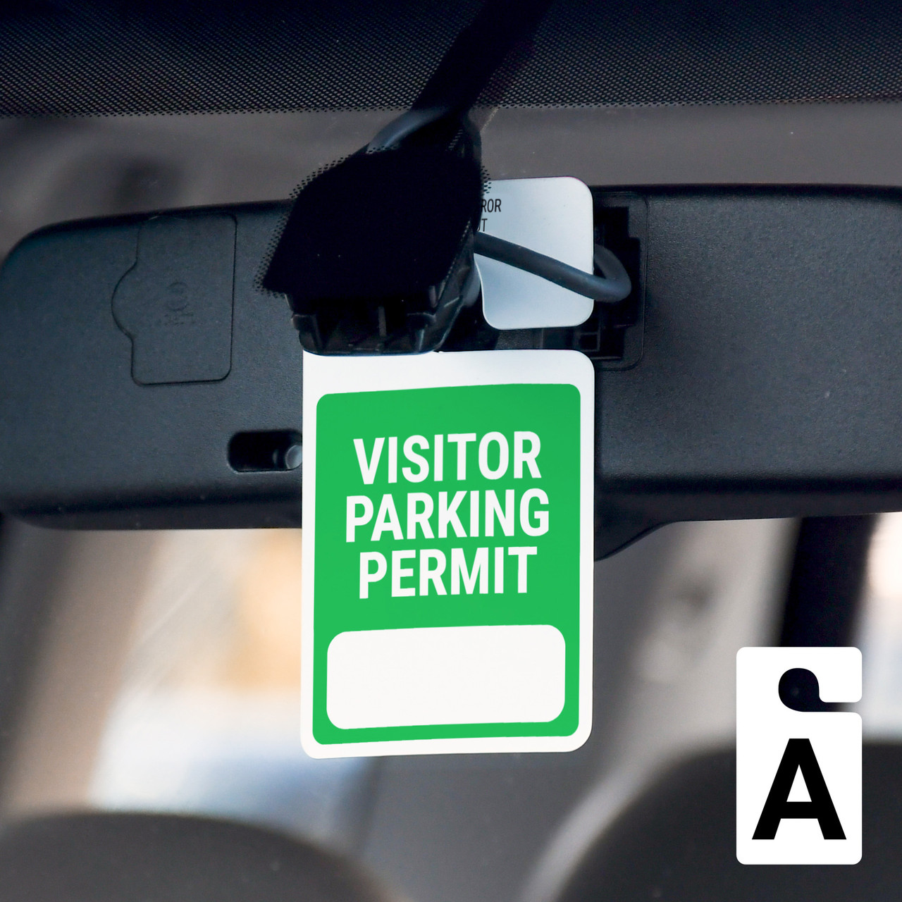 Visitor Parking Permit Writeon Car Permit Parking Tag