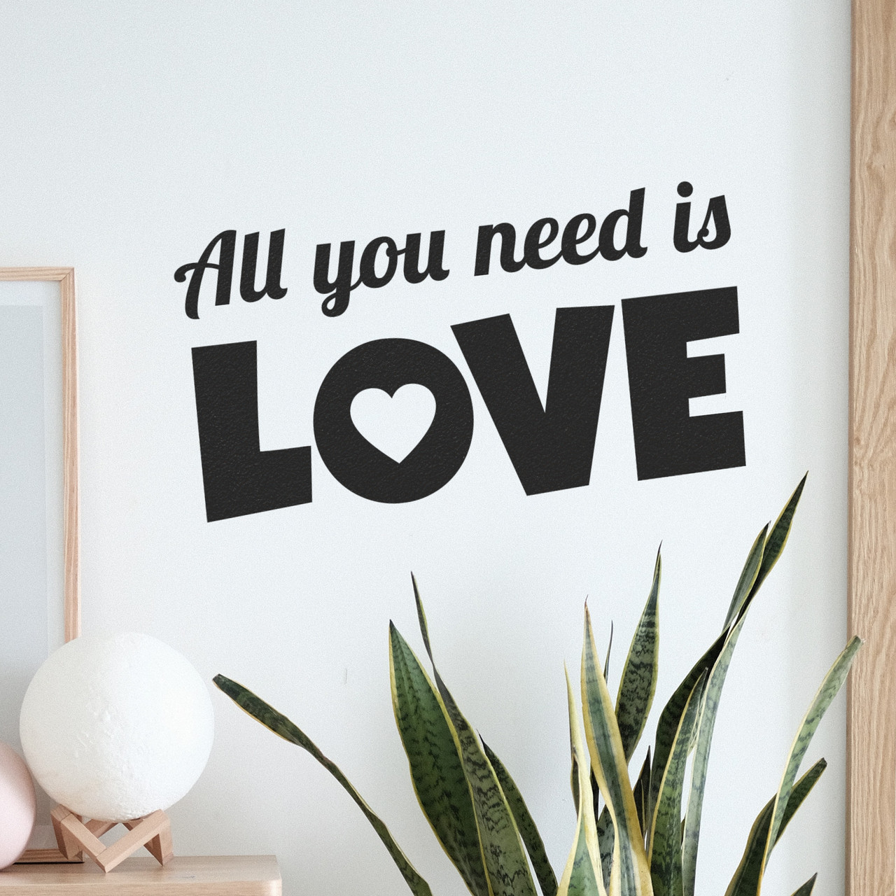 All You Need Is Love Wall Decor