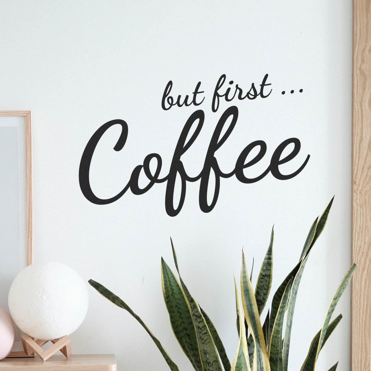 But First... Coffee Wall Decor