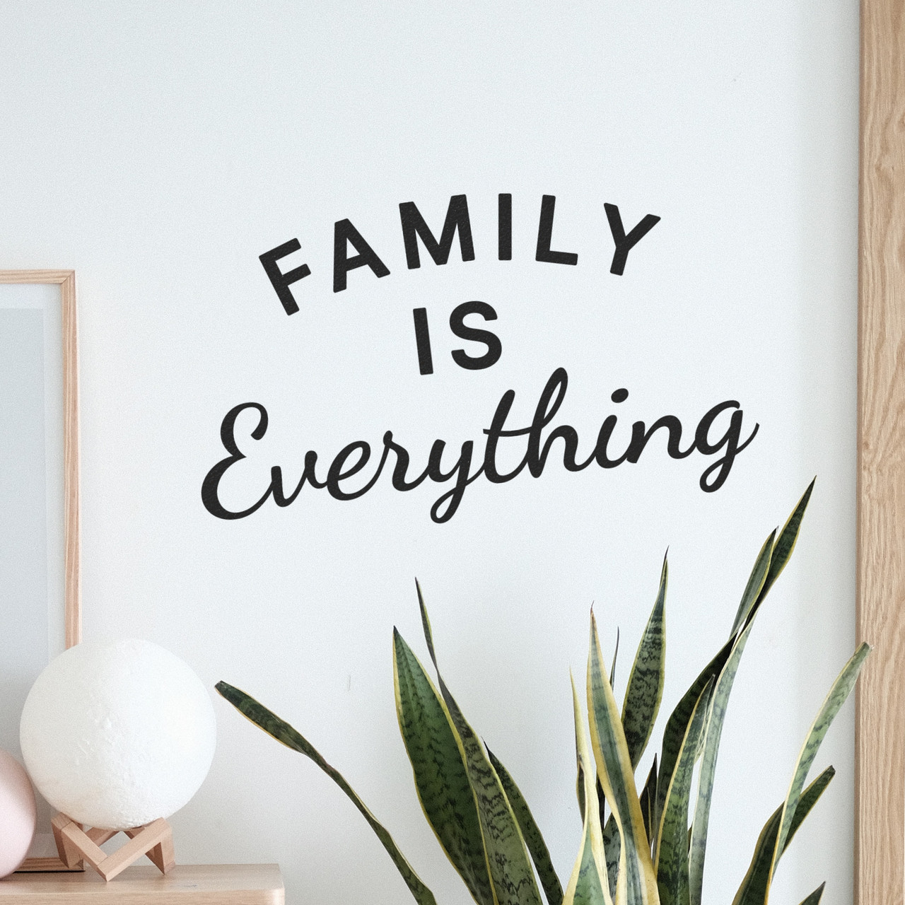 Family Is Everything Wall Decor