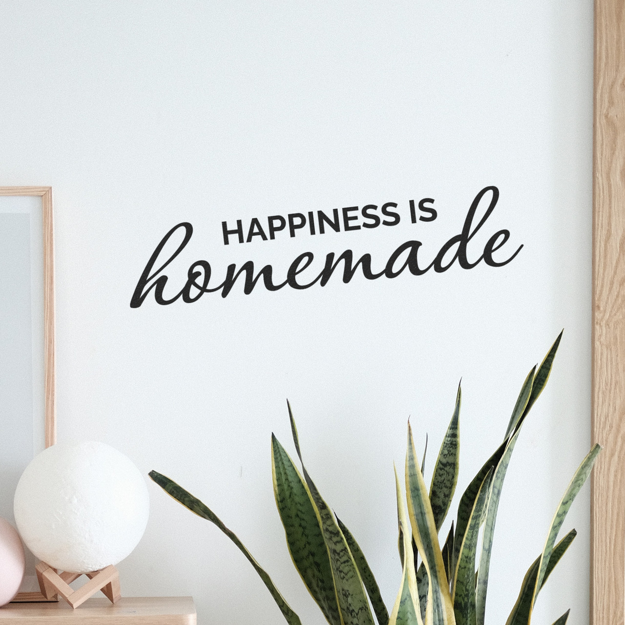 Happiness Is Homemade Wall Decor