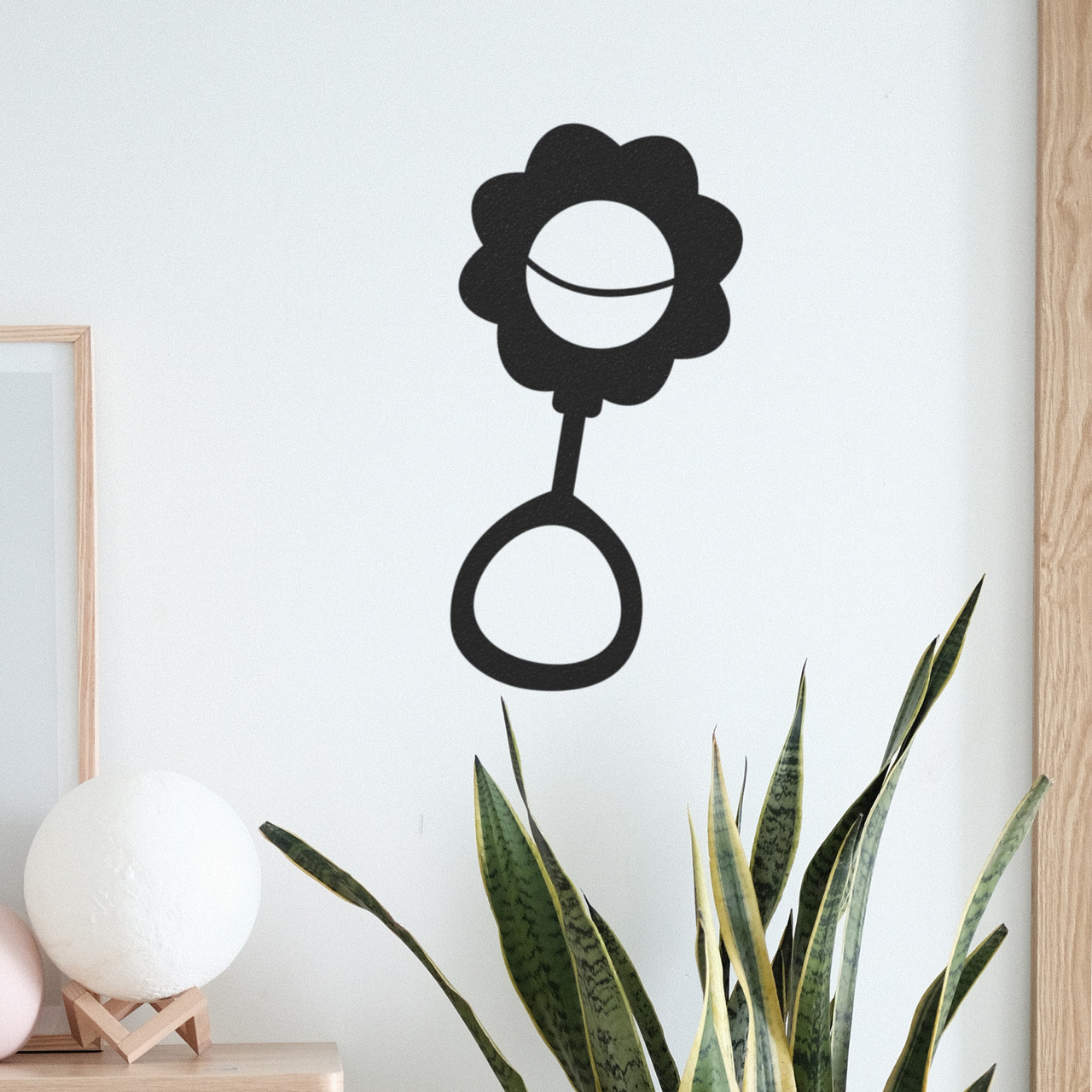 Baby Rattle Wall Decor