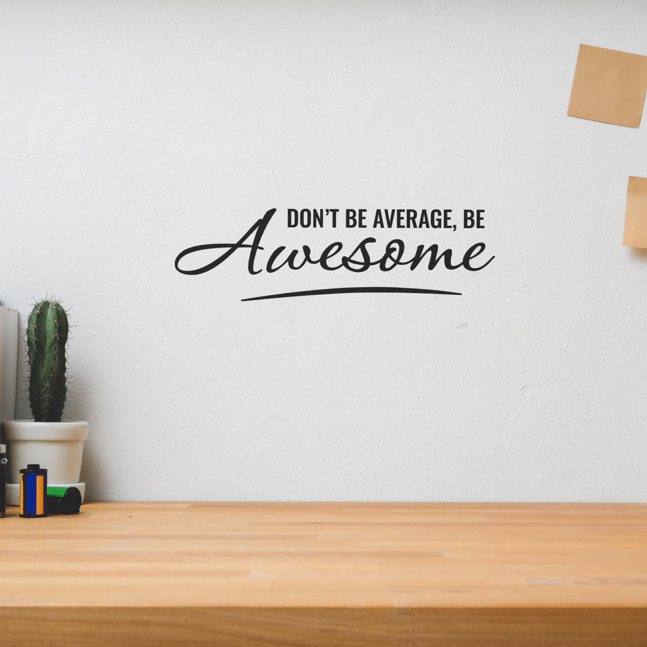 Be Awesome Wall Decal, Office Wall Art, Office Decor, Office Wall Decal,  Office Wall Decor, Awesome Decal, Office Decals, Motivational Art 