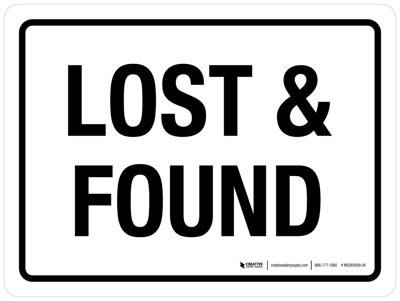 Free Printable Lost And Found Sign Free Printable Lost And Found Sign