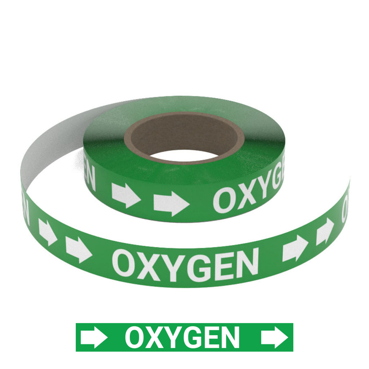 Oxygen (Green) - Smart Stripe Inline Pipe Marking Roll | Creative ...