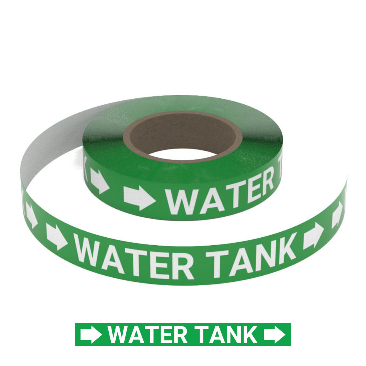 Water Tank - Smart Stripe Inline Pipe Marking Roll | Creative Safety Supply