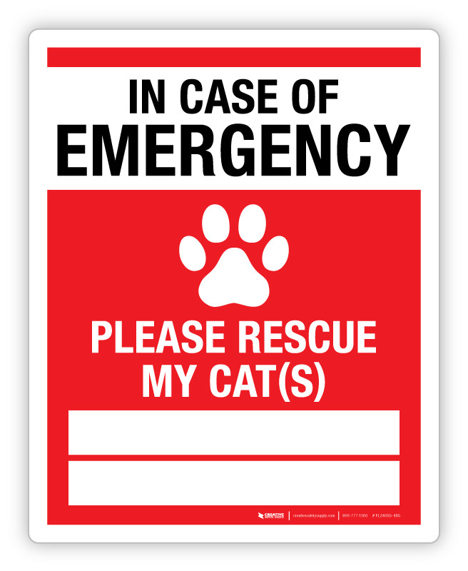 Adesivo Di Salvataggio Degli Animali Domestici - Foto 13