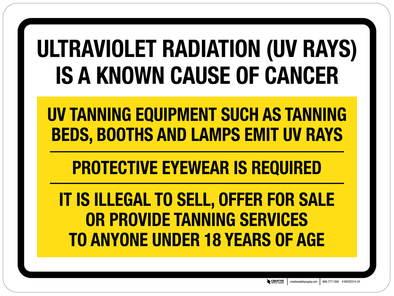 Ultraviolet Radiation (UV Rays) Is A Known Cause Of Cancer Landscape ...