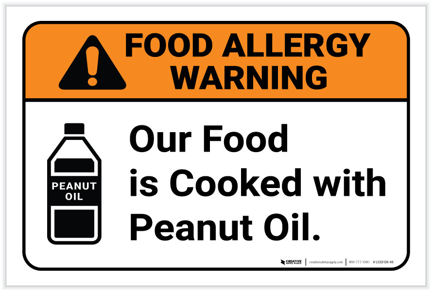 Food Labels Creative Safety Supply