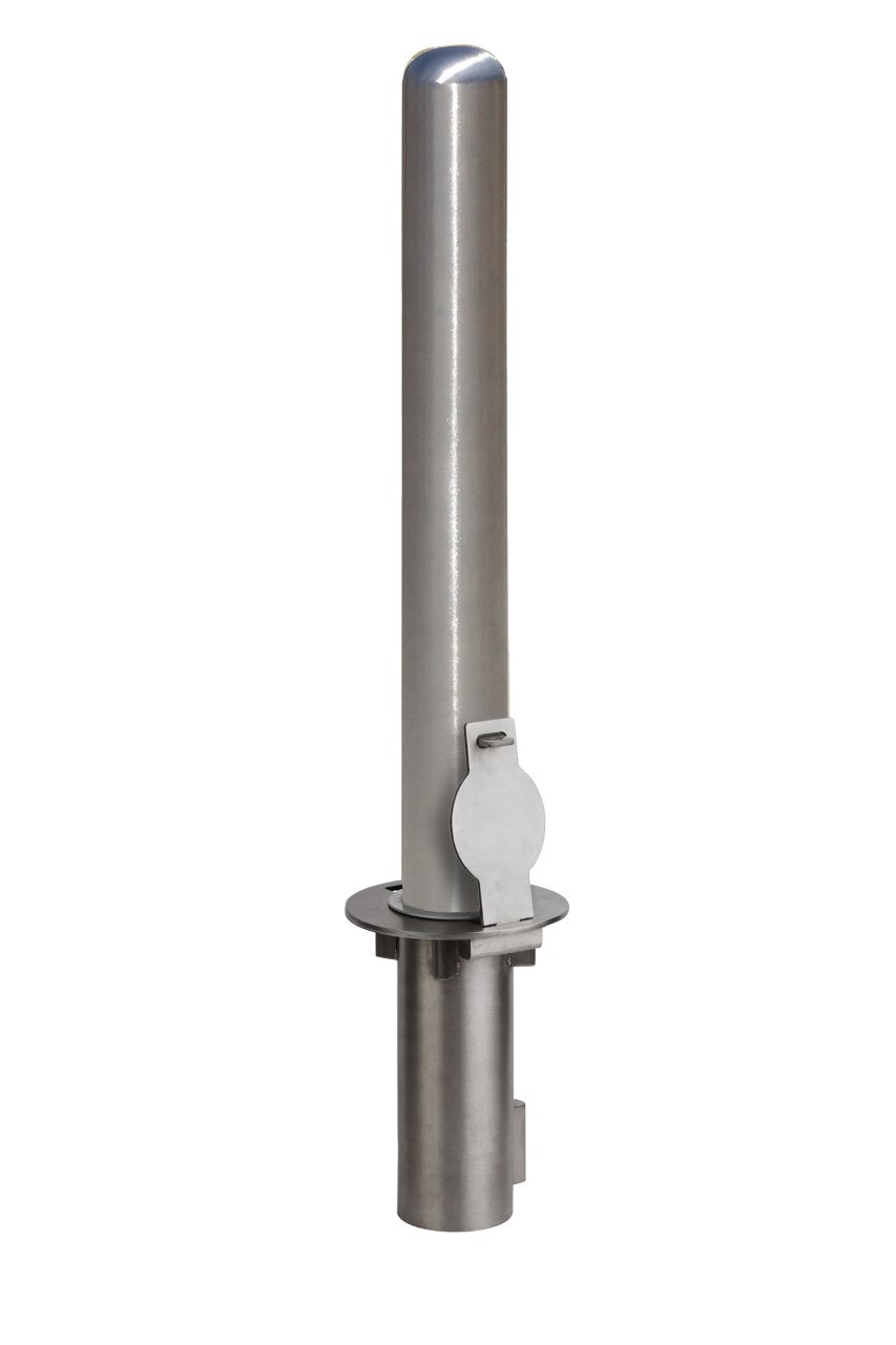 Removable Stainless Steel Bollards | Creative Safety Supply