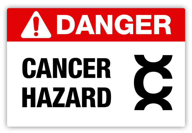 Danger Cancer Hazard Label