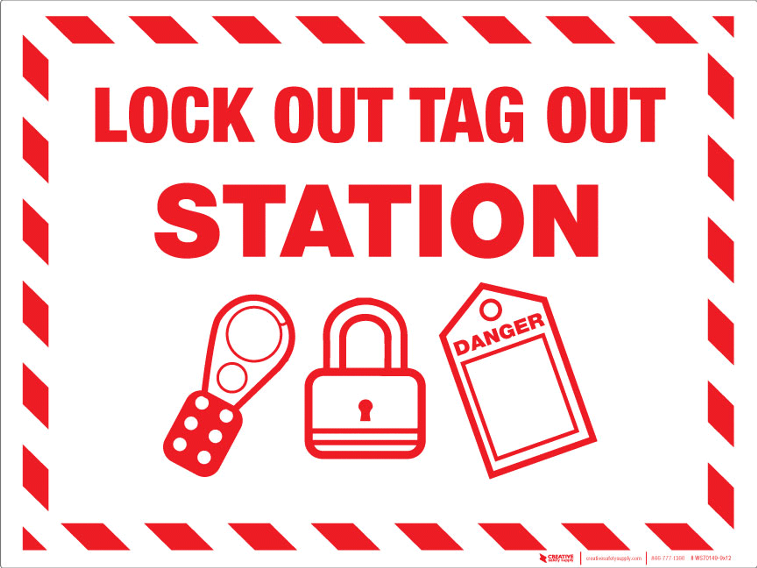 lock out tag out signs