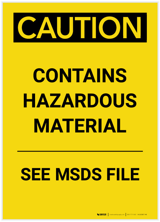 HazMat Labels | Creative Safety Supply