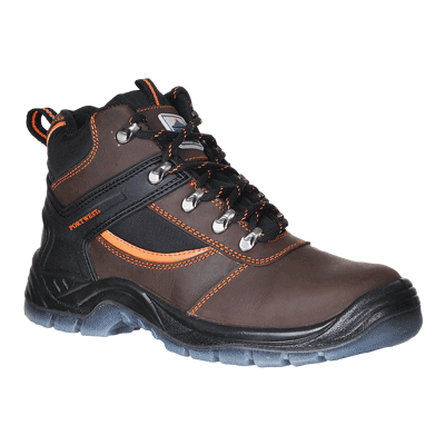 Portwest Steelite S3 Sicherheitsstiefel Mustang - Braun Größe 43