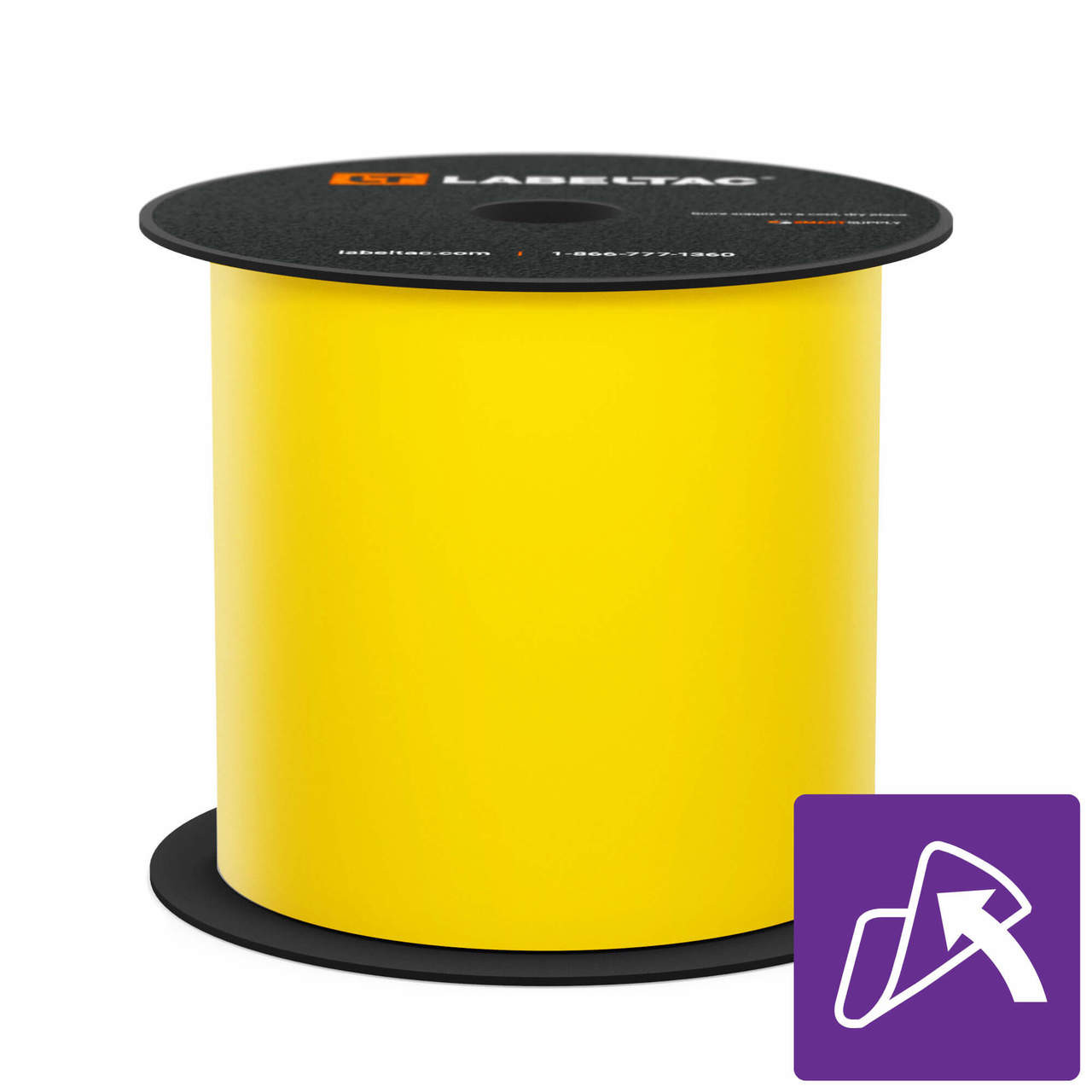 Repositionable Rack Label Repositionable Rack Label Supply