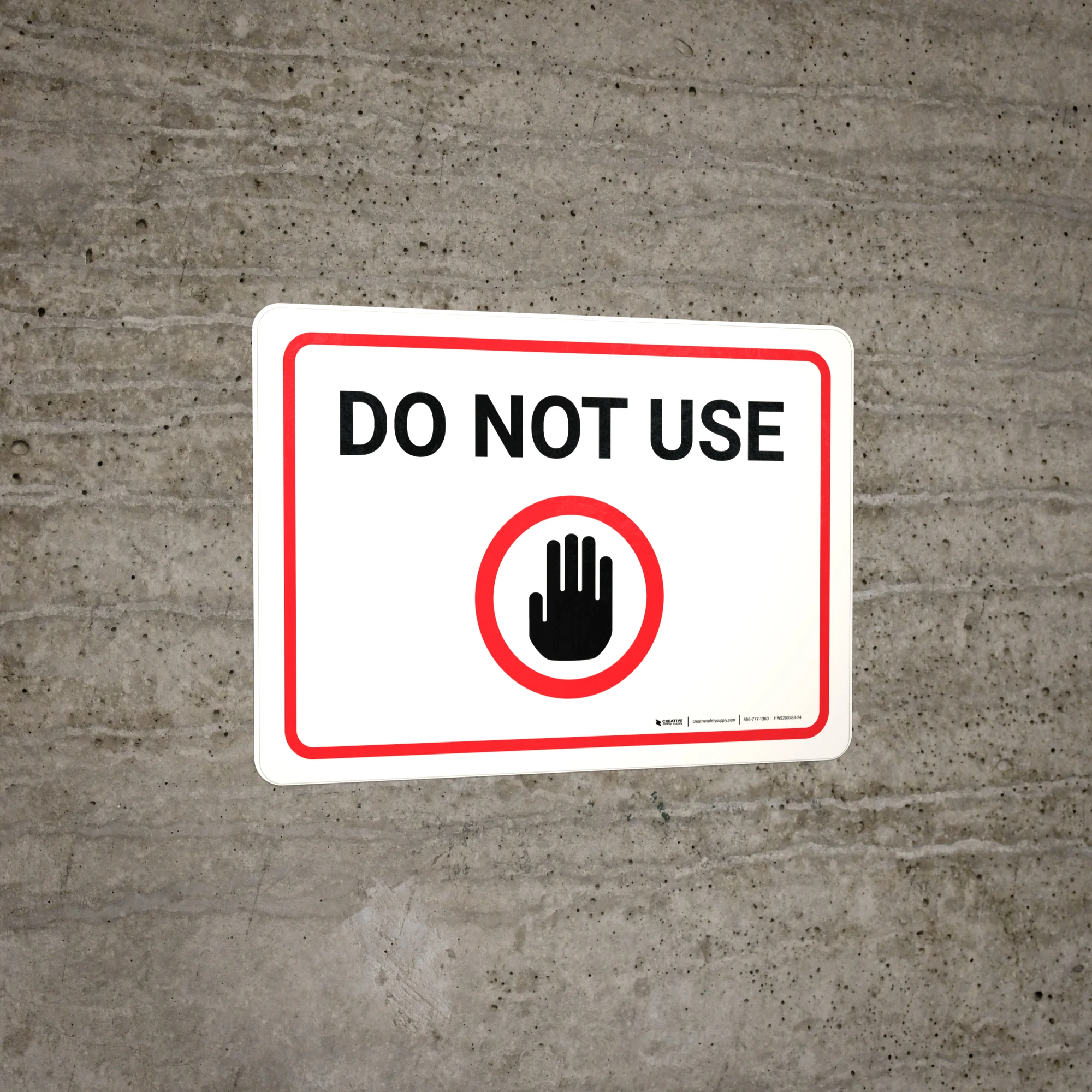Do Not Use with Icon Landscape - Wall Sign