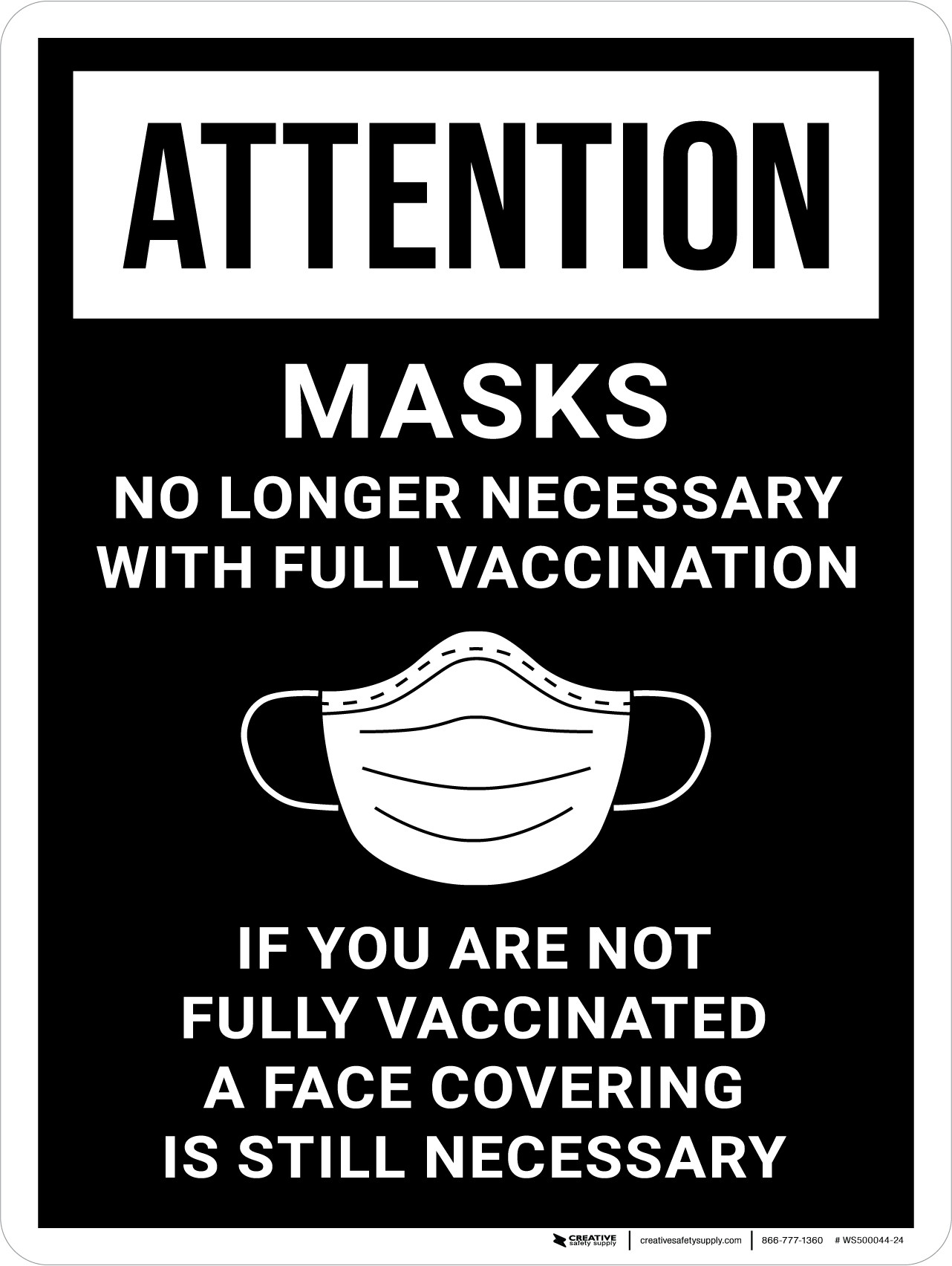 face masks no longer mandatory