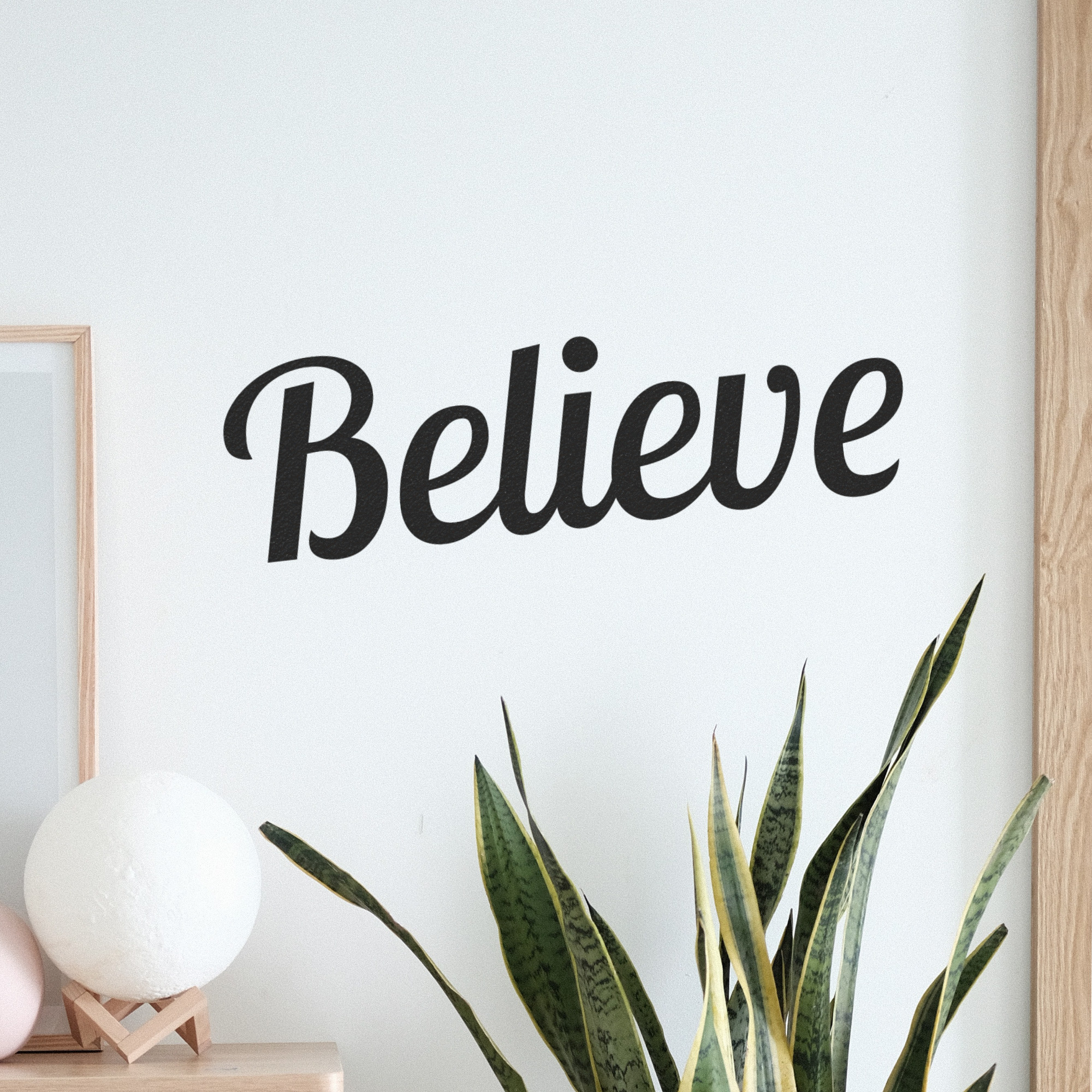 Believe Wall Decor