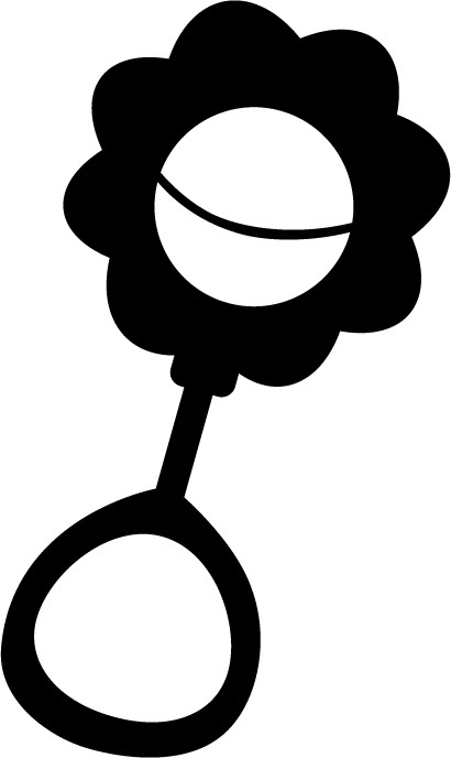Baby Rattle Wall Decor
