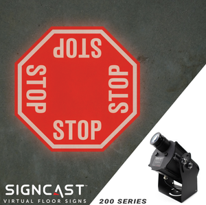 SignCast™ S200 Virtual Sign Projector - Stop Sign | Creative