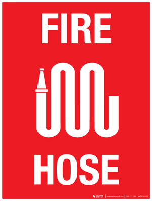 Fire Hose Reel - Wall Frame Sign