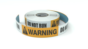 Warning: Do Not Open This Door - Inline Printed Floor Marking Tape